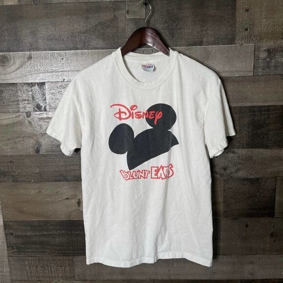 Vintage Disney Volunt Ears T Shirt Medium - Picture 1 of 2